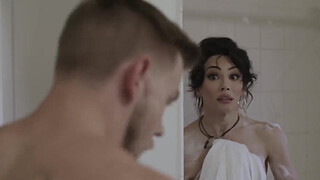 Busty hot TS Ariel Demure gets ass ripped by her perv boss