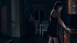 Slut shemale let stepbrother bareback her ass to keep silent