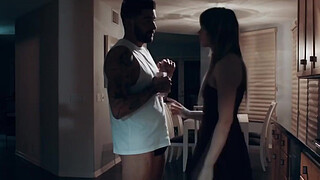 Slut shemale let stepbrother bareback her ass to keep silent