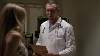 Smalltits trans woman gets analed by her horny guy doctor