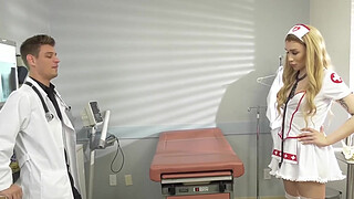 Fetish nurse shemale Angelina Please sucked and fucked too