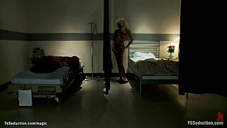 Bbc tranny fucks strapped patient 2