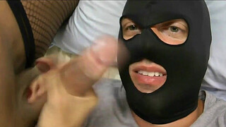 big tranny with a big dick fucked a guy's hole lovely