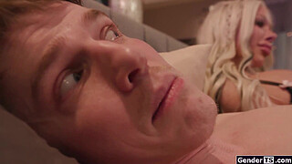 So this TRANS THREESOME is finally going to happen tonight!