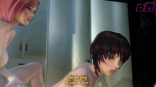 Cute dickgirl sedused guy's ass for sex - animation futa