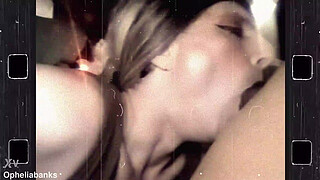 Facefuck in Slow Motion!! FEMBOY Ophelia Banks and the BBC!!