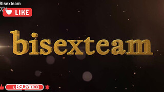 Big Black Cock Roughly Fucks Submissive Femboy Double Anal With Dildo !