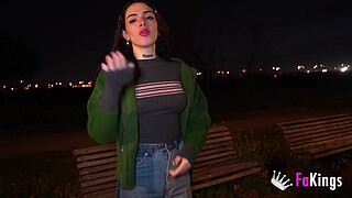 Ladyboy Jessica Kate, the most desired transsexual in Spain, fucks a young and inexperienced guy - FAKings