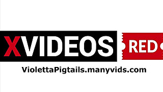 With roller skates I pushed this whore teen I found on the street