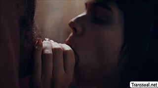 Horny Guy fucks her Hot TBabe Stepsister Kate Zoha on the table