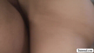 Gorgeous babe Eva Maxim and Draven Navarro are on the bed kissing each other